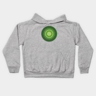 Reversed Mandala 6 Kids Hoodie